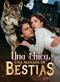 Portada de la novela Una chica, una manada de bestias