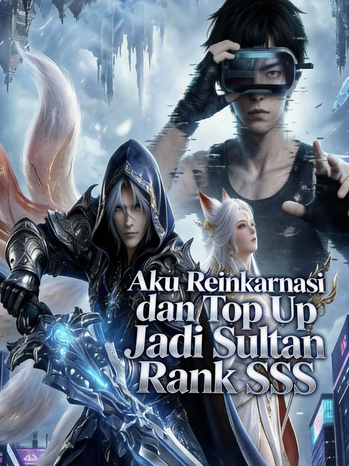 Sampul Aku Reinkarnasi dan Top Up Jadi Sultan Rank SSS