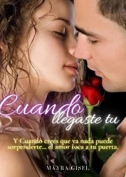 Portada de la novela CUANDO LLEGASTE TÚ.
