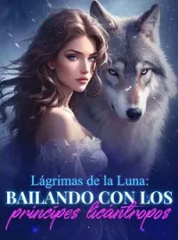 Portada de la novela Lágrimas de la Luna: Bailando con los príncipes licántropos