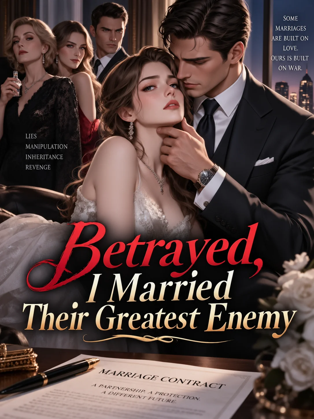 Betrayed, I Married Their Greatest Enemy Novel Cover