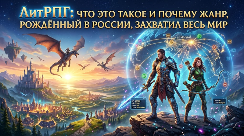ЛитРПГ: что это такое и почему жанр, рождённый в России, захватил весь мир
