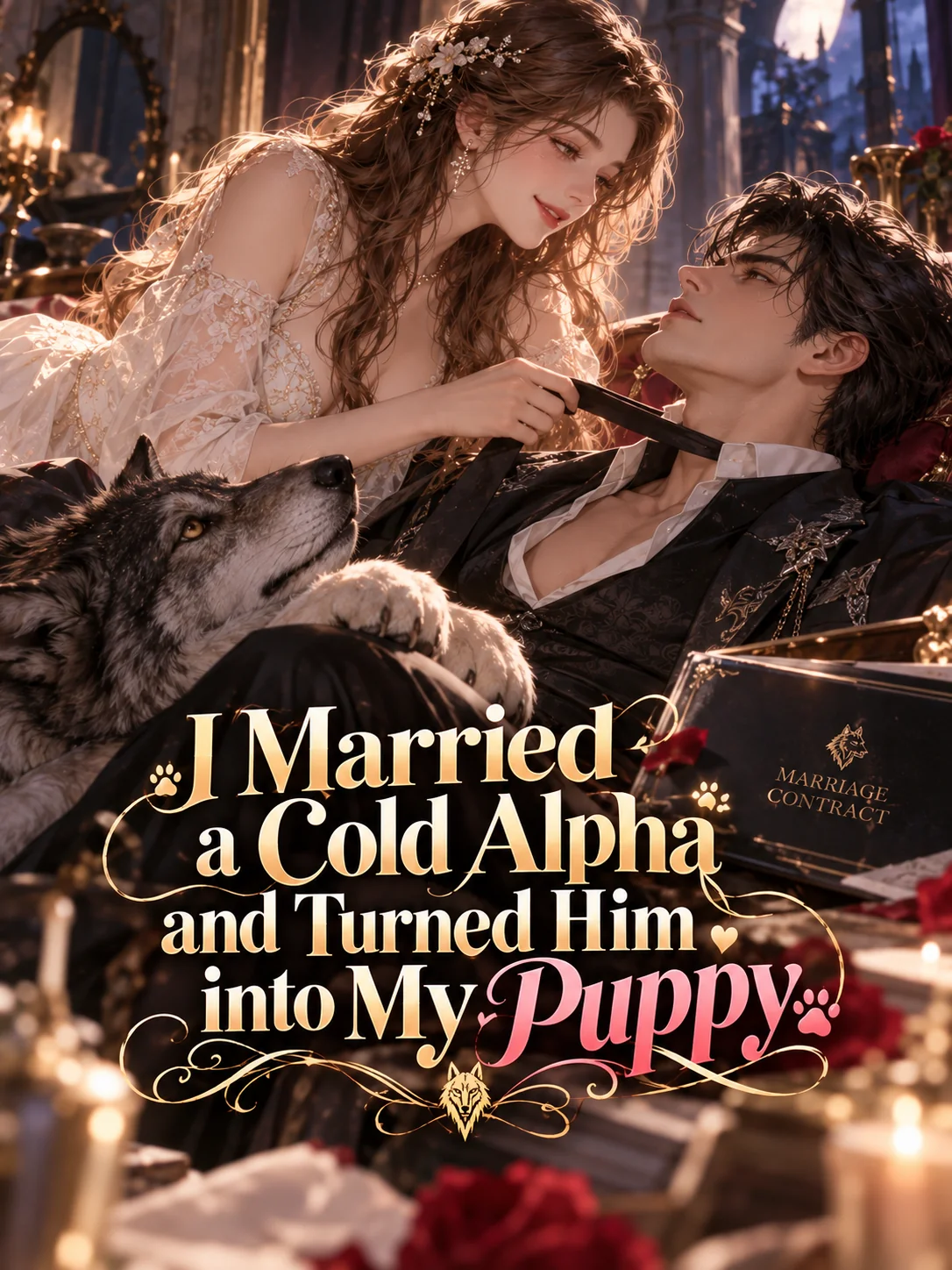 I Married a Cold Alpha and Turned Him into My Puppy Novel Cover