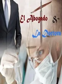 Portada de la novela El abogado y la doctora