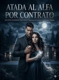 Portada de la novela Atada al Alfa por contrato