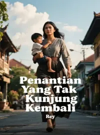 Sampul Novel Penantian Yang Tak Kunjung Kembali