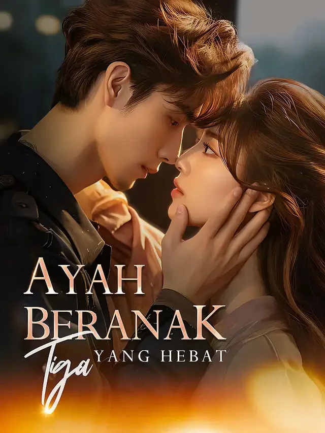 Sampul Novel Ayah Beranak Tiga yang Hebat