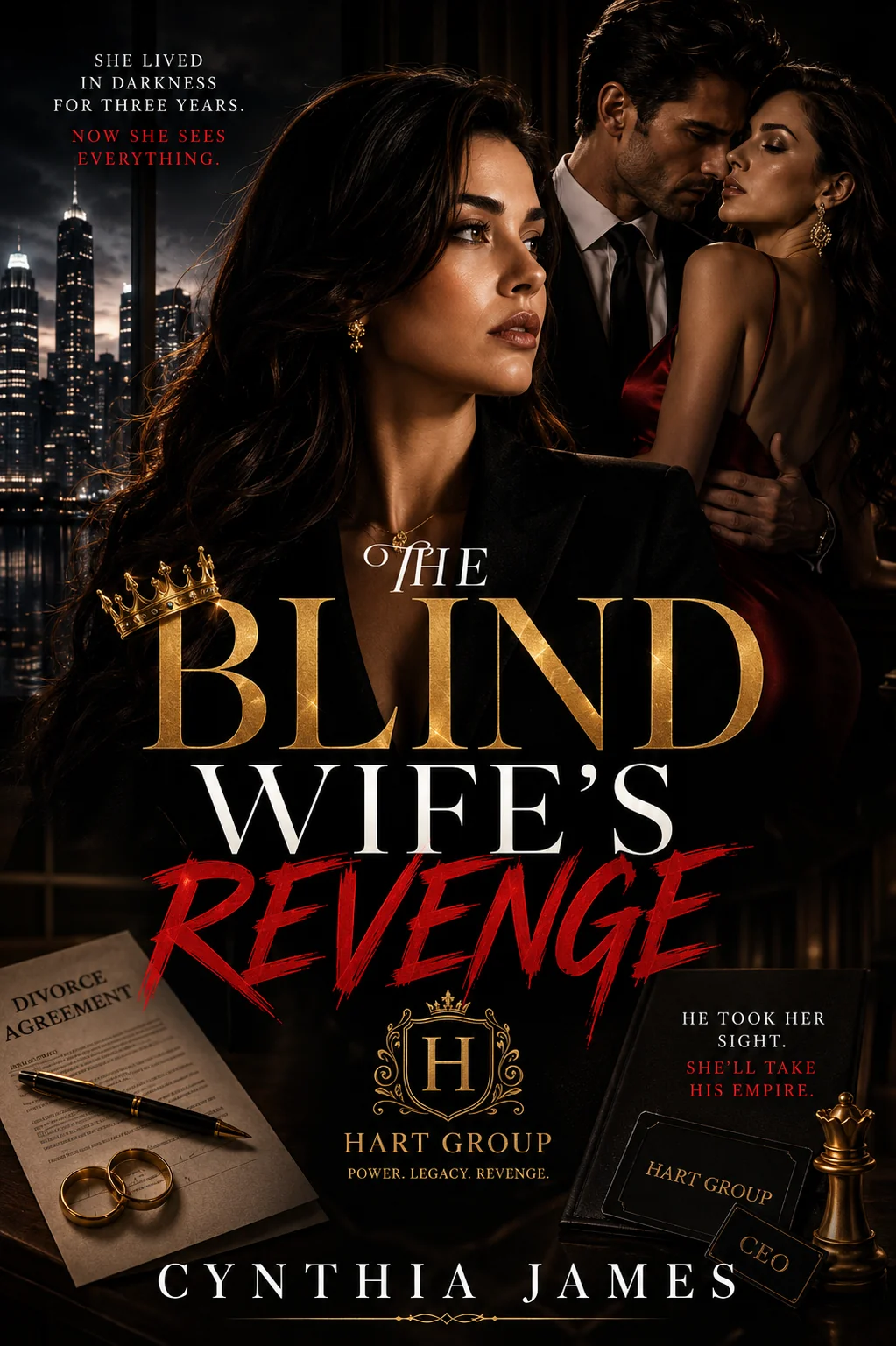 The Blind Wife’s Revenge Novel Cover