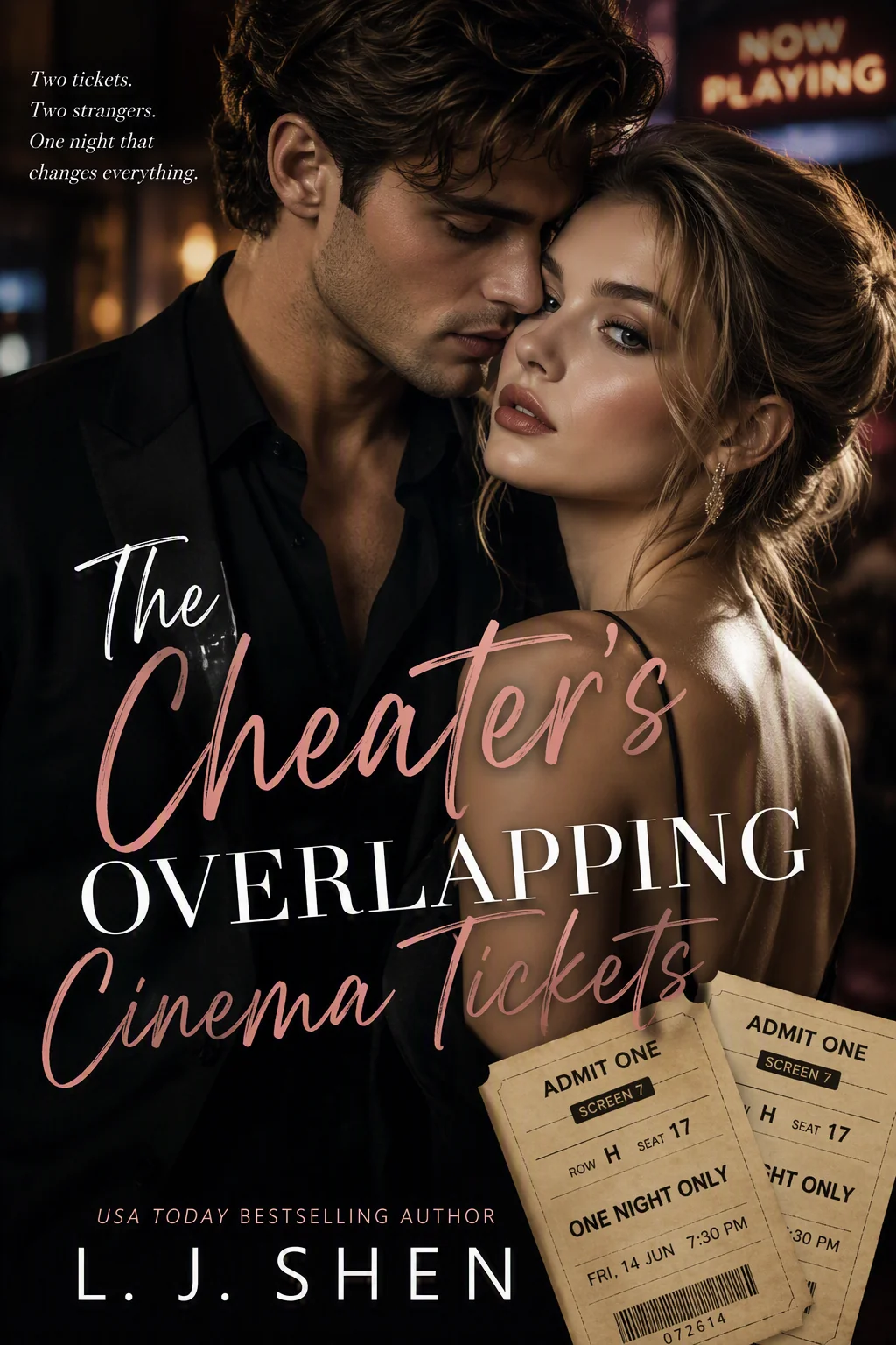 The Cheater's Overlapping Cinema Tickets Novel Cover