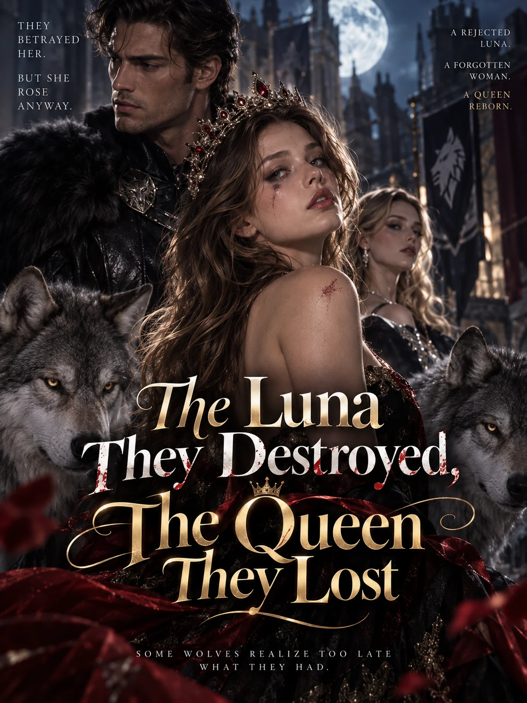 The Luna They Destroyed, The Queen They Lost Novel Cover