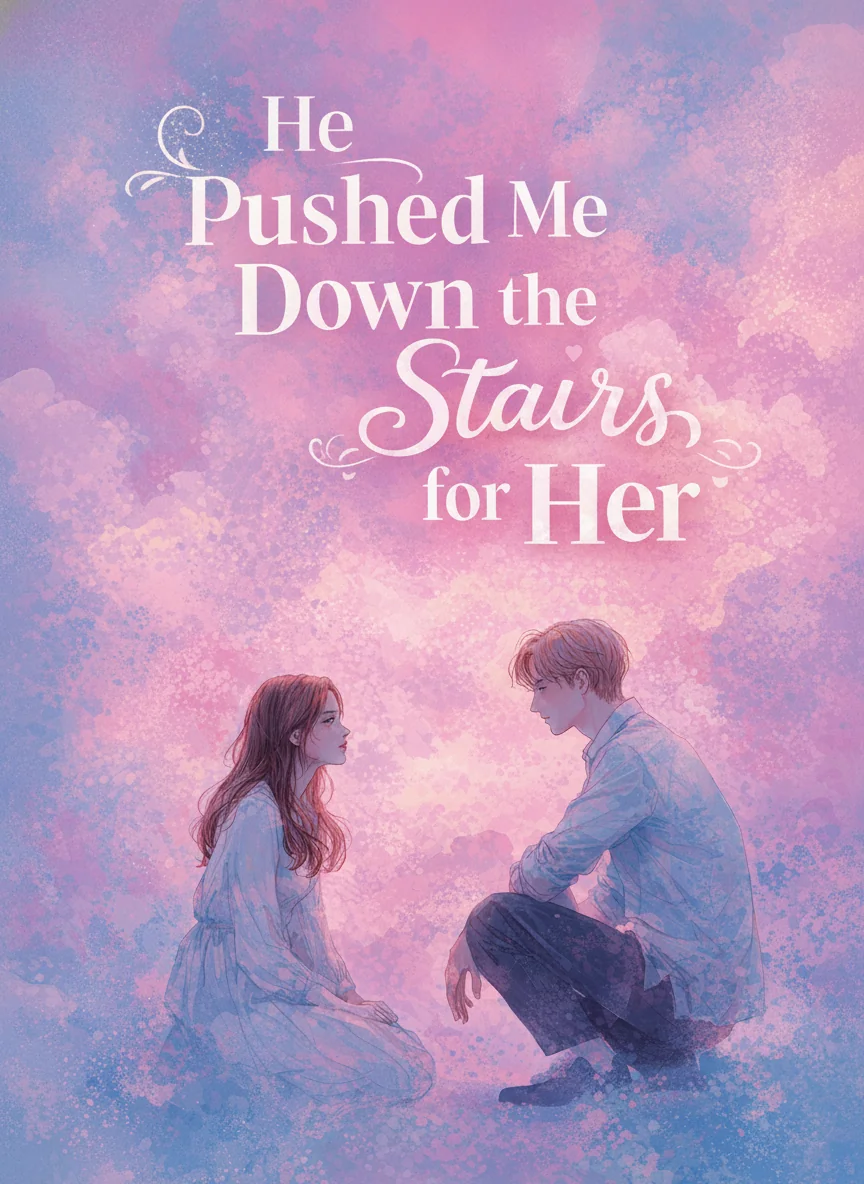 He Pushed Me Down the Stairs for Her Novel Cover