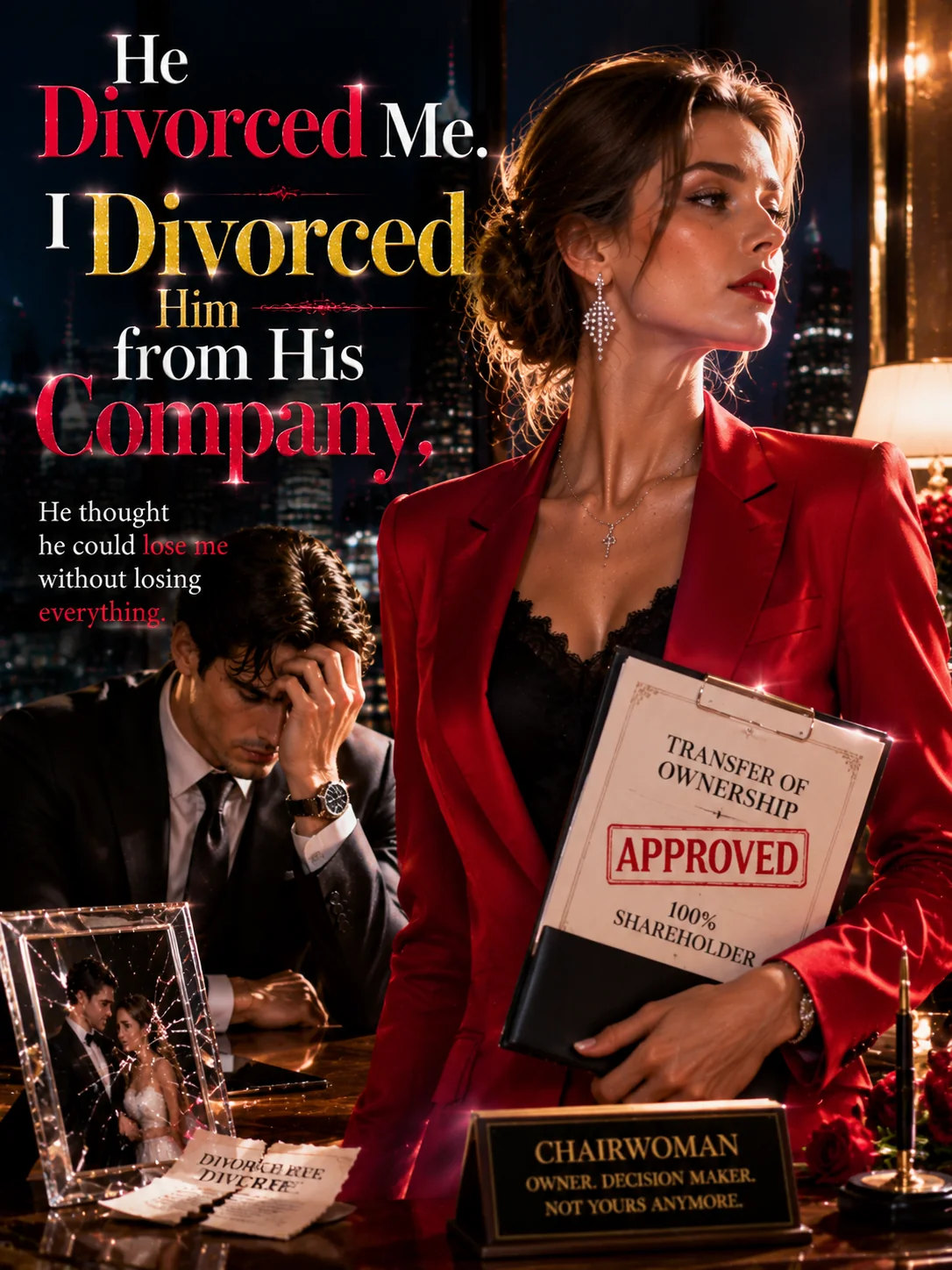 He Divorced Me. I Divorced Him from His Company. Novel Cover