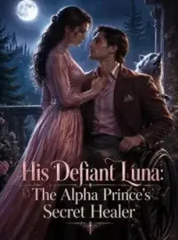 His Defiant Luna: The Alpha Prince's Secret Healer Novel Cover