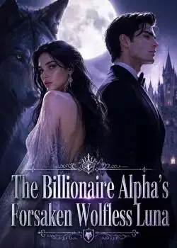 The Billionaire Alpha's Forsaken Wolfless Luna Novel Cover