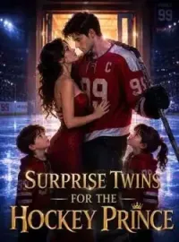 Surprise Twins for the Hockey Prince Novel Cover