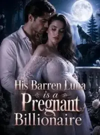 His Barren Luna is a Pregnant Billionaire Novel Cover