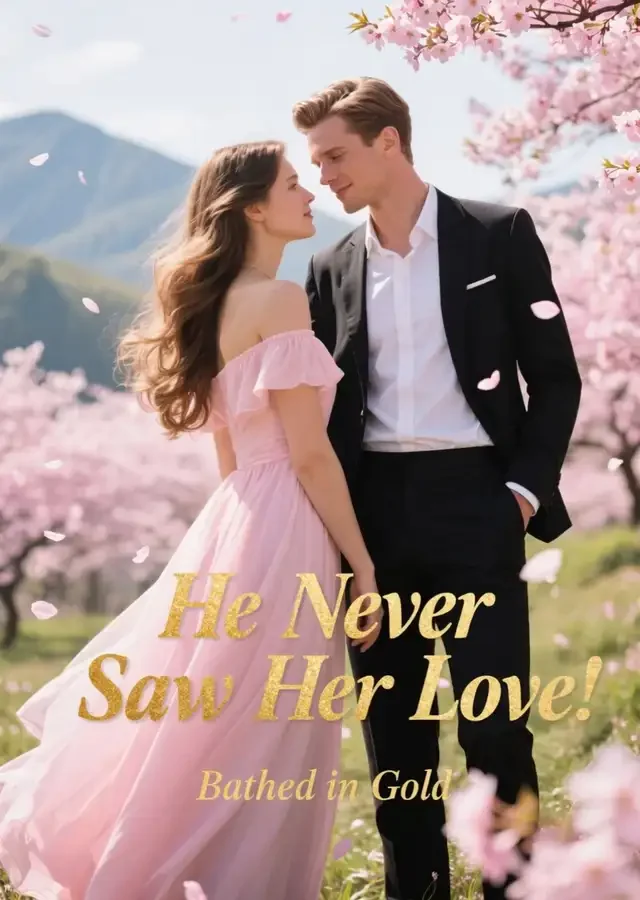 He Never Saw Her Love Novel Cover