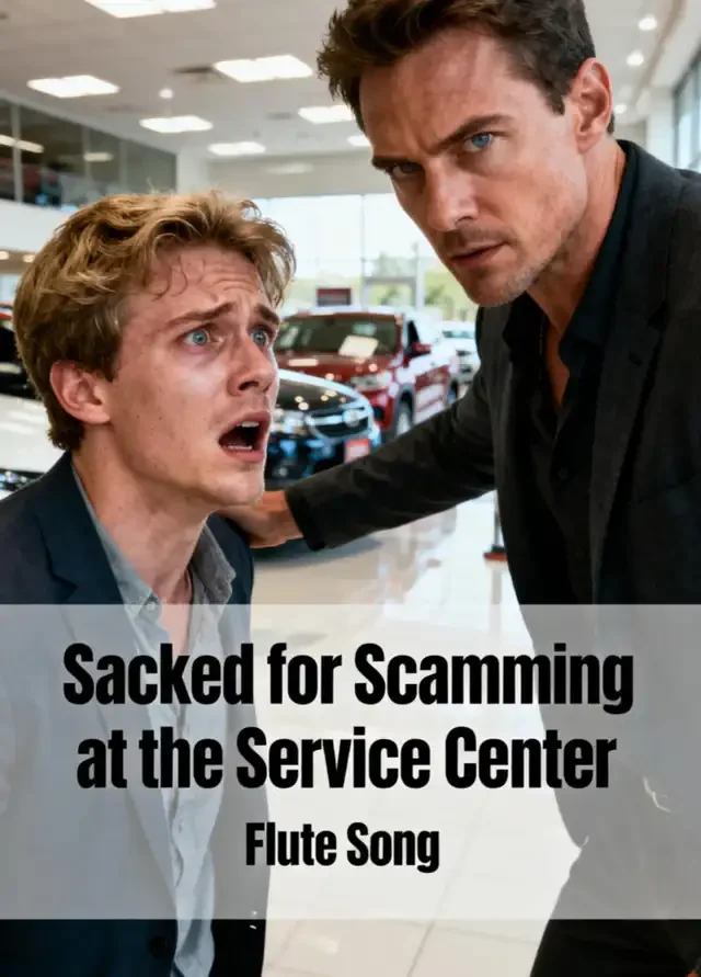 Sacked for Scamming at the Service Center
 Novel Cover