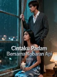 Sampul Novel Cintaku Padam Bersama Kobaran Api