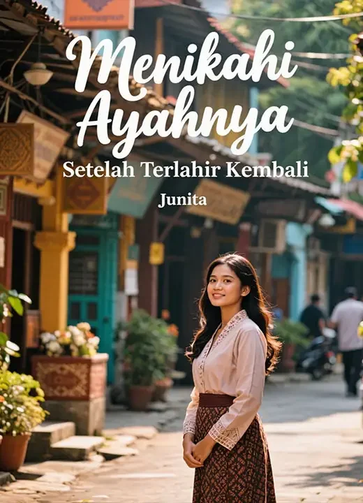 Sampul Novel Menikahi Ayahnya Setelah Terlahir Kembali