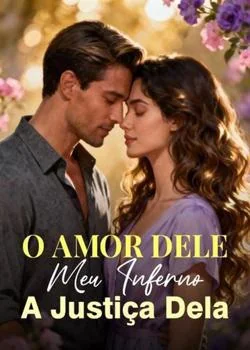 Capa do romance O Amor Dele, Meu Inferno, A Justiça Dela