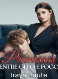 Capa do romance Promessas entre gelo e fogo