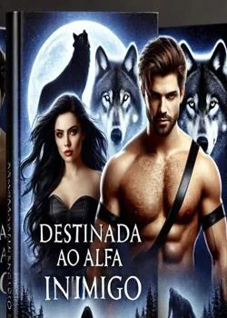 Capa do romance Destinada ao ALfa inimigo 