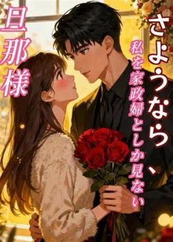 さようなら、私を家政婦としか見ない旦那様 の小説カバー