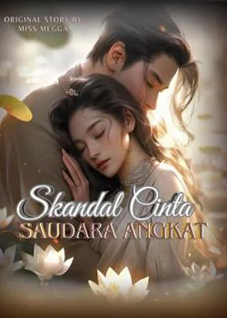 Sampul Novel Skandal Cinta Saudara Angkat 
