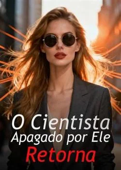 Capa do romance O Cientista Apagado por Ele Retorna