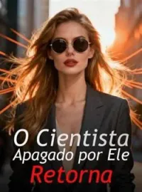 Capa do romance O Cientista Apagado por Ele Retorna