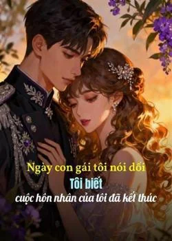 Bìa tiểu thuyết Ngày con gái tôi nói dối: Tôi biết cuộc hôn nhân của tôi đã kết thúc