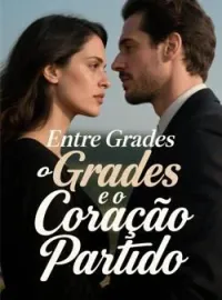 Capa do romance Entre Grades e o Coração Partido