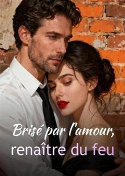 Couverture du roman Brisé par l'amour, renaître du feu