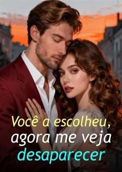 Capa do romance Você a escolheu, agora me veja desaparecer