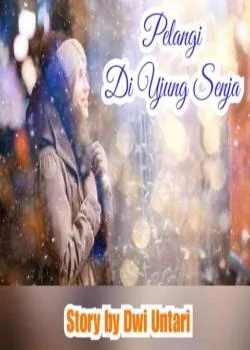 Sampul Novel Pelangi di Ujung Senja