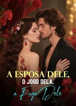 Capa do romance A Esposa Dele, o Jogo Dela, a Fuga Dele