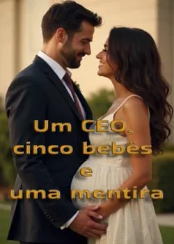 Capa do romance Um CEO, cinco bebês e uma mentira