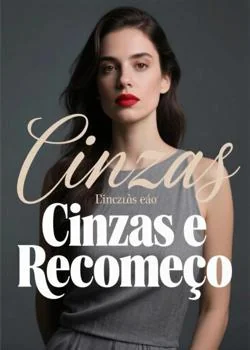 Capa do romance Cinzas e Recomeço