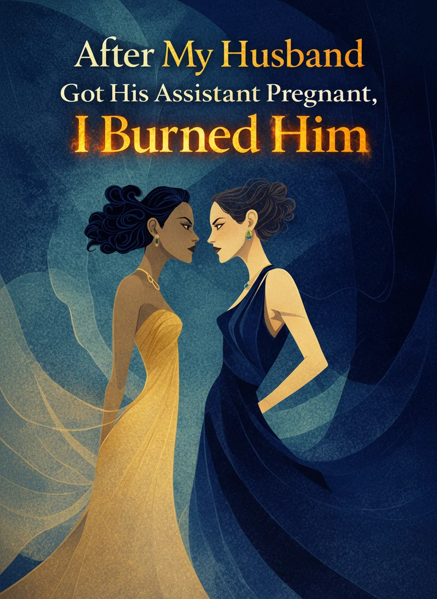 After My Husband Got His Assistant Pregnant, I Burned Him Novel Cover