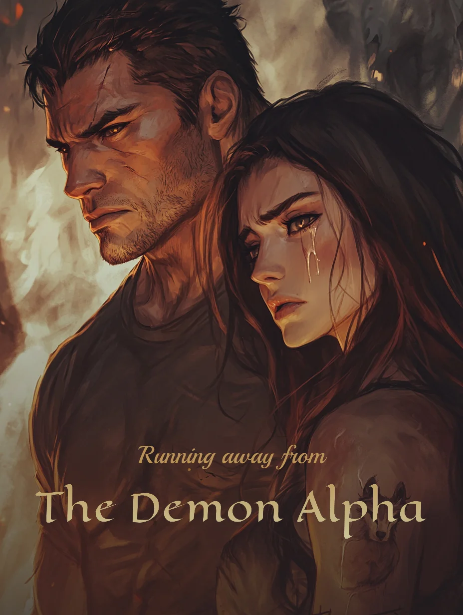 Running away from The Demon Alpha Novel Cover