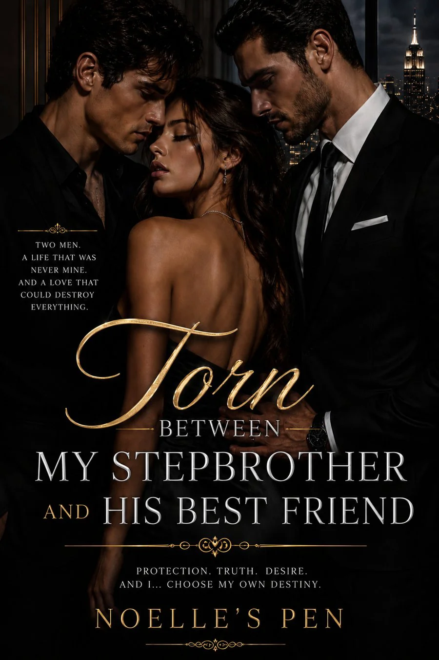 Torn between my stepbrother and his bestfriend Novel Cover