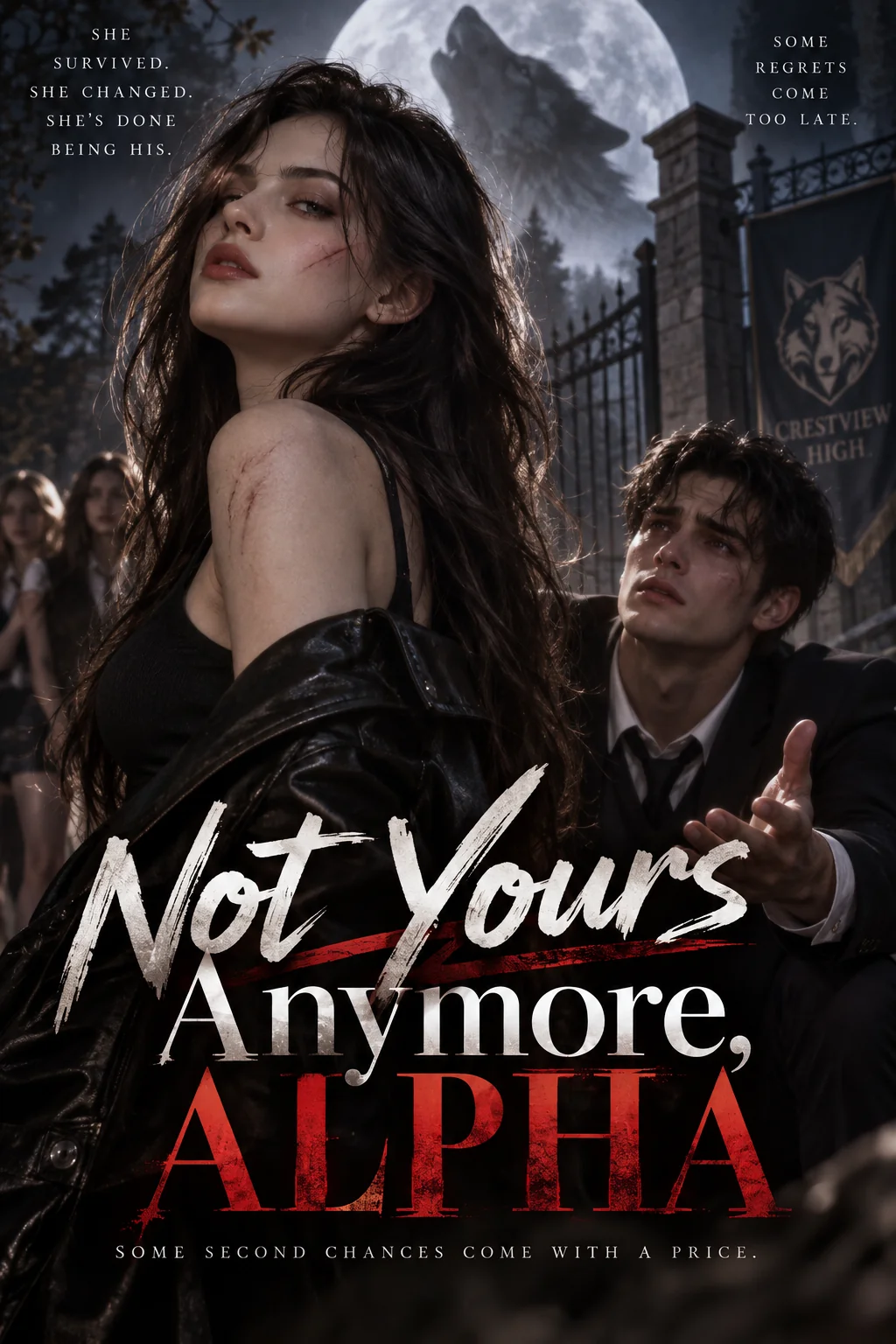 Not Yours Anymore, Alpha Novel Cover