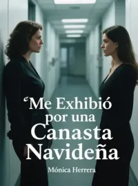 Portada de la novela Me Exhibió por una Canasta Navideña