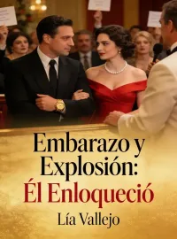 Portada de la novela Embarazo y Explosión: Él Enloqueció