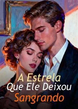 Capa do romance A Estrela Que Ele Deixou Sangrando