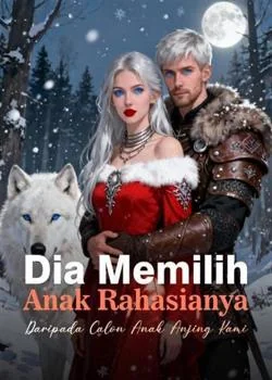Sampul Novel Dia Memilih Anak Rahasianya Daripada Calon Anak Anjing Kami