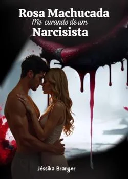 Capa do romance ROSA MACHUCADA , ME CURANDO DE UM NARCISISTA 