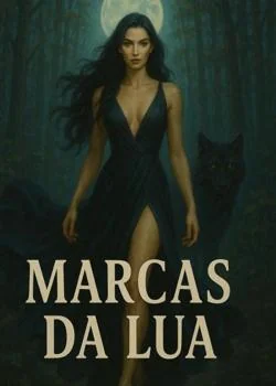 Capa do romance Marcas da lua 