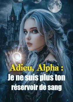 Couverture du roman Adieu, Alpha : Je ne suis plus ton réservoir de sang